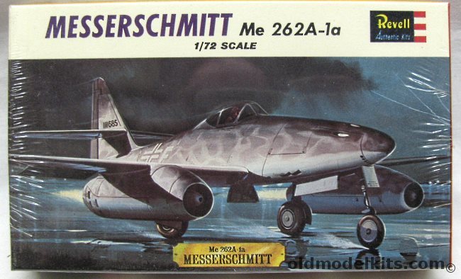 Revell 1/72 Messerschmitt Me-262A-1a - (Me262), H624-60 plastic model kit